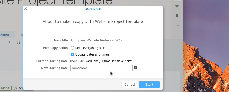 Enhanced Duplication Process in Pagico 8