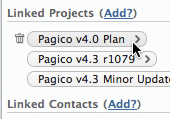 Links in the footnote section