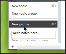 The new toolbar in Pagico 3.2.1.95